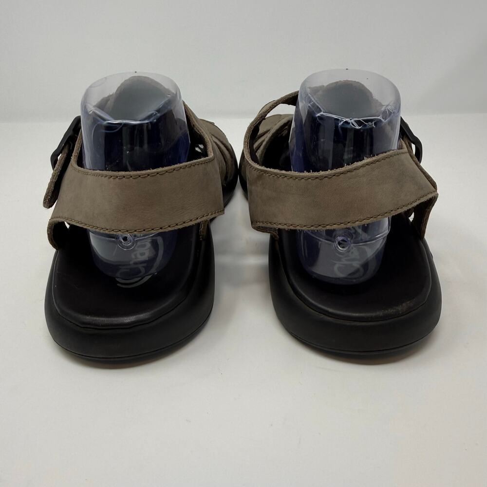 Chaco Fishermen's Sandals Men's 9 Brown Leather Casual Hippie Sandals - Picture 7 of 11